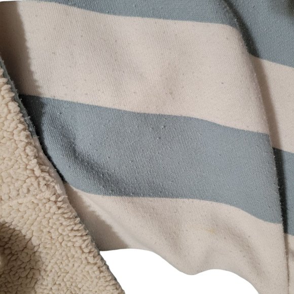 Victoria's Secret Large Blue and White Striped Robe With Pockets 990 - Picture 8 of 9